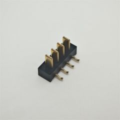 刀片电池座2.5PH  4pin 90度DIP 4.2H 公座